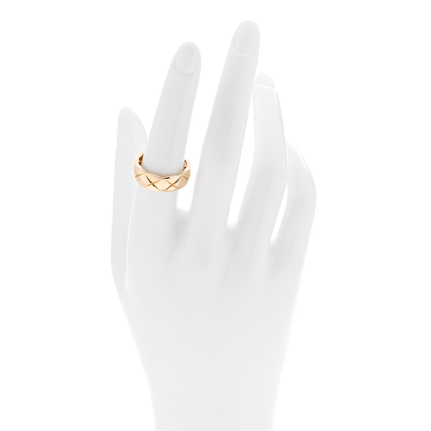 18K Yellow Gold Small Coco Crush Ring 55 7.25