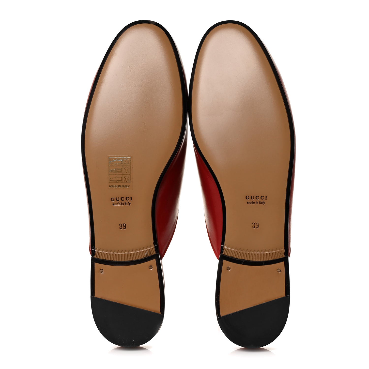Gucci Malaga Kid Womens Princetown Slippers 39 Hibiscus Red 5 of 9