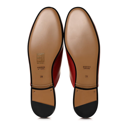 Gucci Malaga Kid Womens Princetown Slippers 39 Hibiscus Red 5 of 9