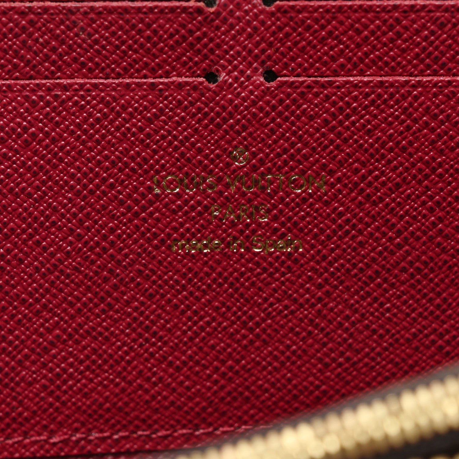 Louis Vuitton Monogram Clemence Wallet Fuchsia 6 of 8