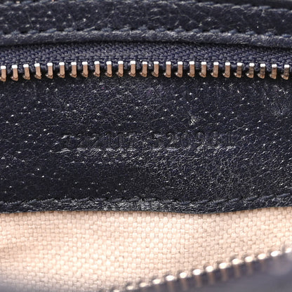Gucci GG Supreme Monogram Textured Dollar Calfskin Web Studded Mini Ophidia Flap Shoulder Bag Beige Blue 7 of 14