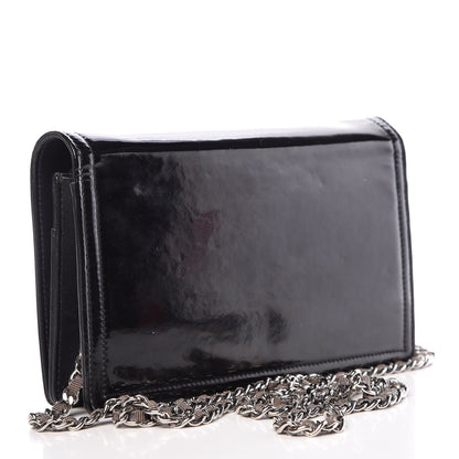 Chanel Vinyl Small Lipstick Flap Black 4 of 14