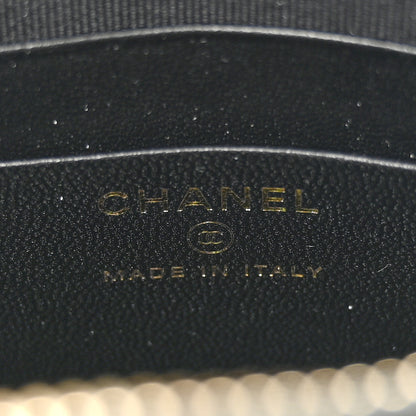 Chanel Tweed Quilted Mini Clutch With Chain  Black White 6 of 10