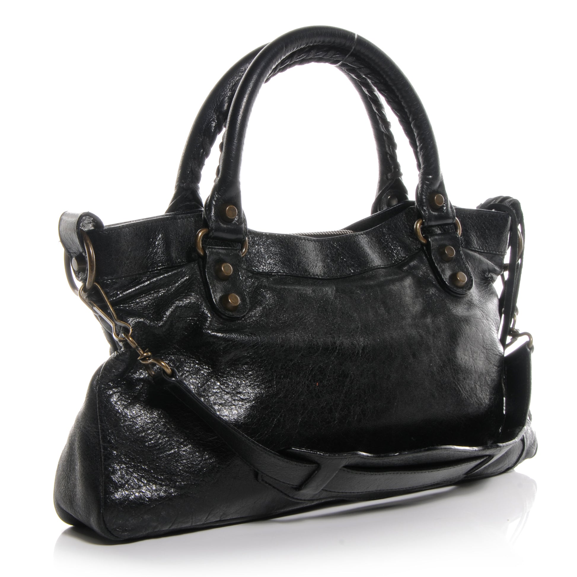 Balenciaga Chevre First Black 3 of 9