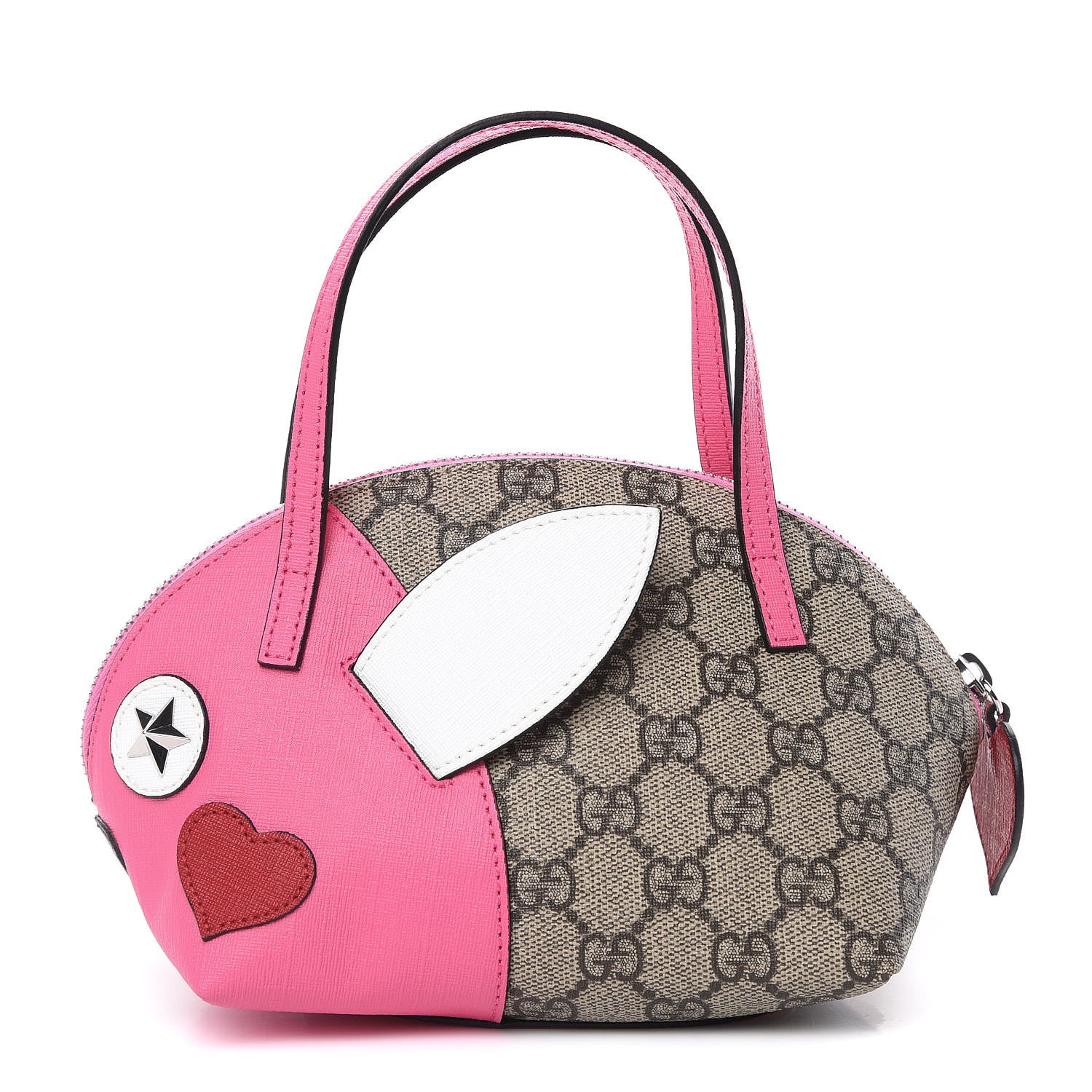 Gucci GG Supreme Monogram Childrens Rabbit Top Handle Bag Multicolor 1 of 10