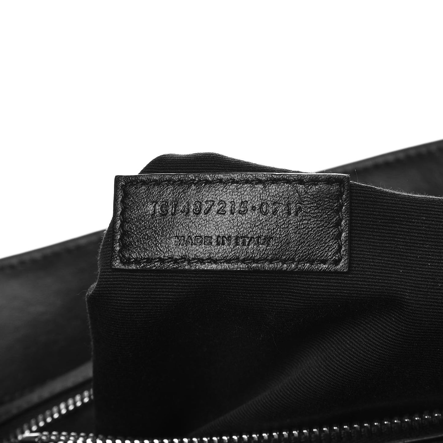 Calfskin Y Quilted Monogram Large Loulou Chain Satchel Black