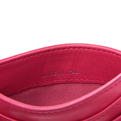 Chanel Lambskin Quilted Card Holder Pink 7 of 8
