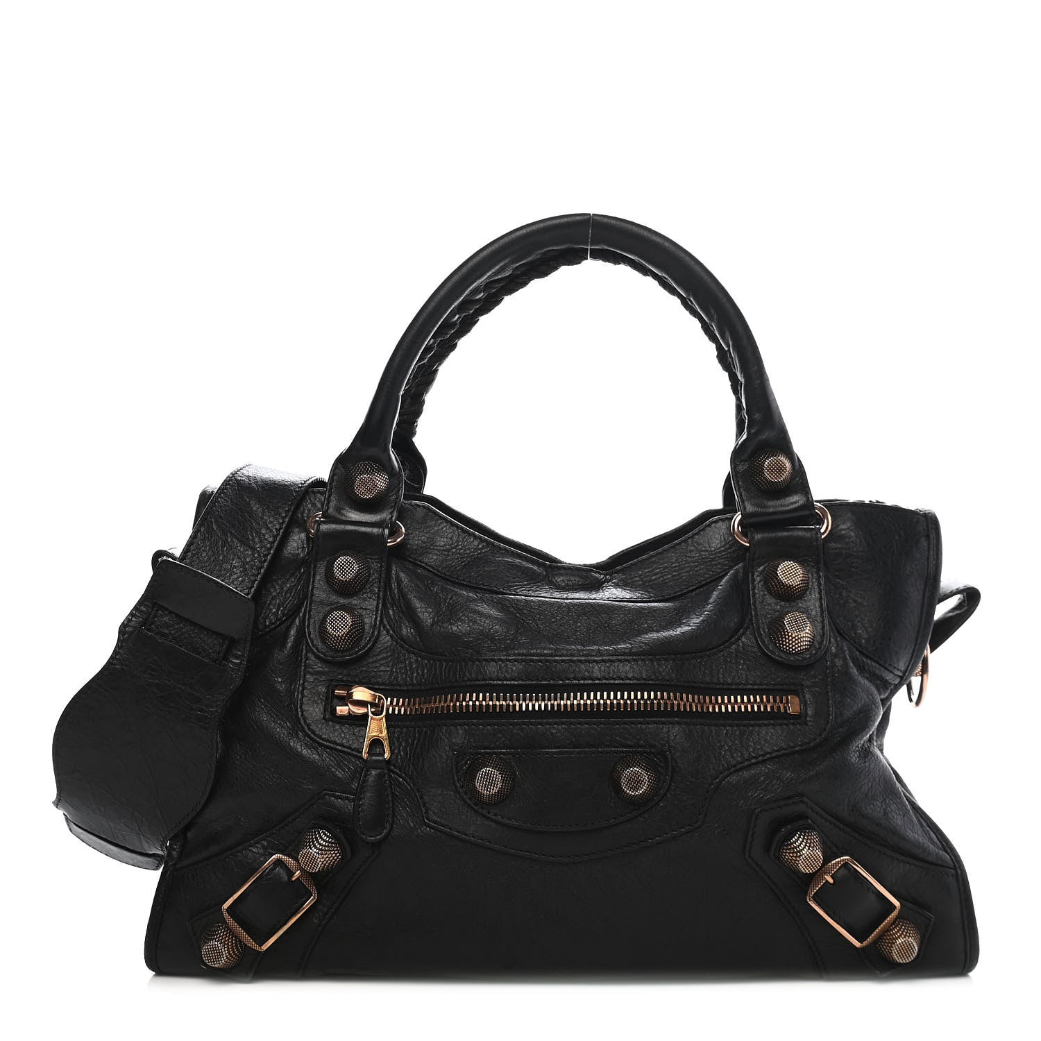Balenciaga Agneau Giant 21 Rose Gold Hardware City Black 1 of 11