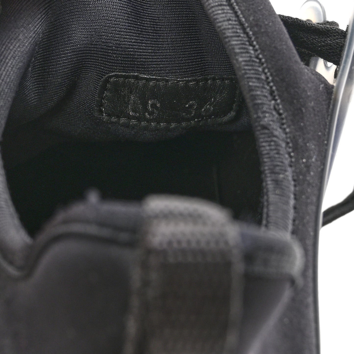 Neoprene Rubber Womens D-Connect Sneakers 36 Black