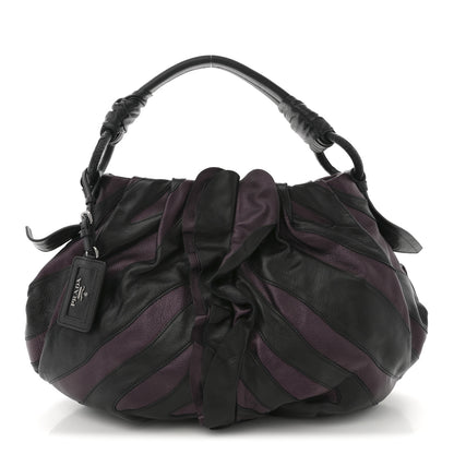 Prada Vitellino Mordo Hobo Ribes Mordore 1 of 9