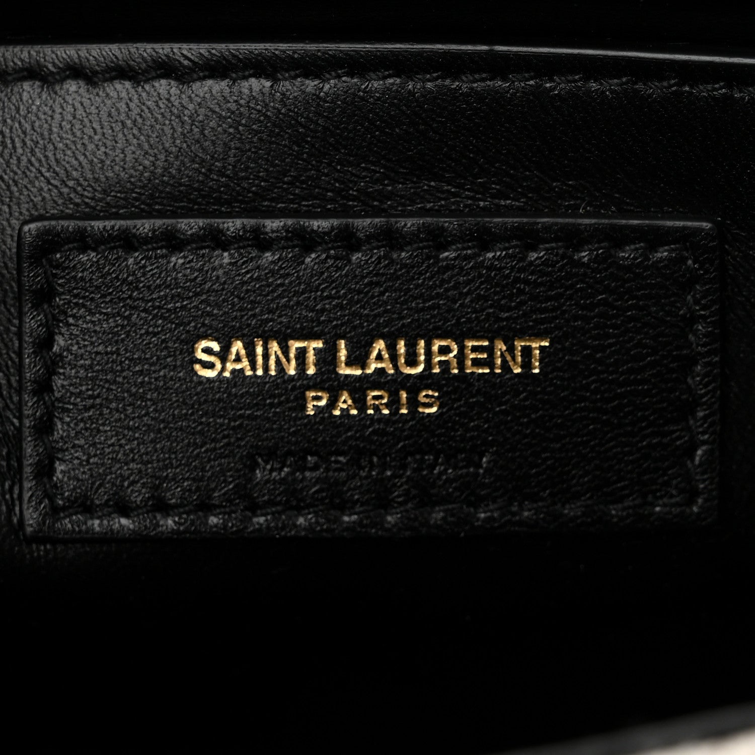 Saint Laurent Jersey Wool Patchwork Monogram Medium Jamie Off White 6 of 12