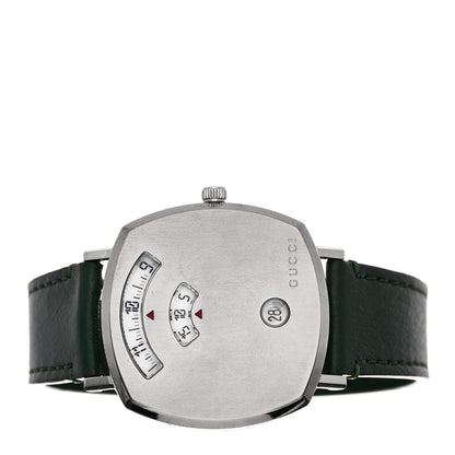 Gucci Stainless Steel Calfskin 35mm Grip Quartz Watch Green 2 of 5
