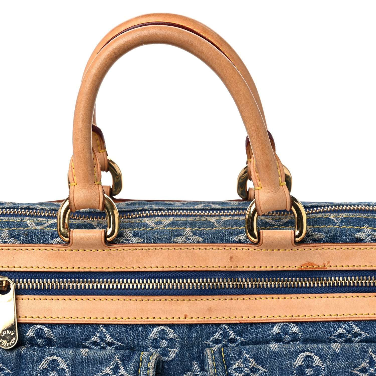 Louis Vuitton Monogram Denim Neo Speedy Blue 15 of 16