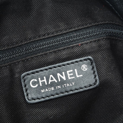 Chanel Lambskin Expandable Tote Black 6 of 8