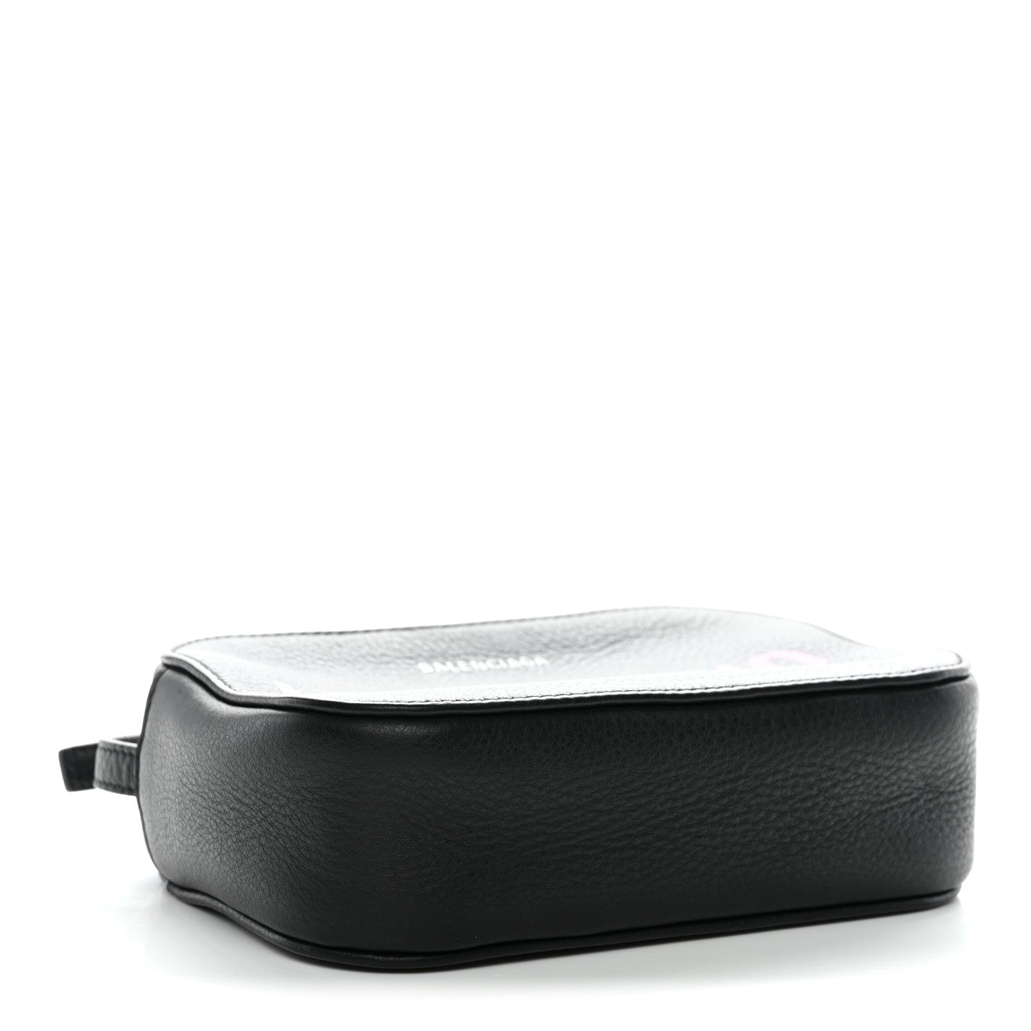 Balenciaga Calfskin I Love Techno XS Everyday Camera Bag Black