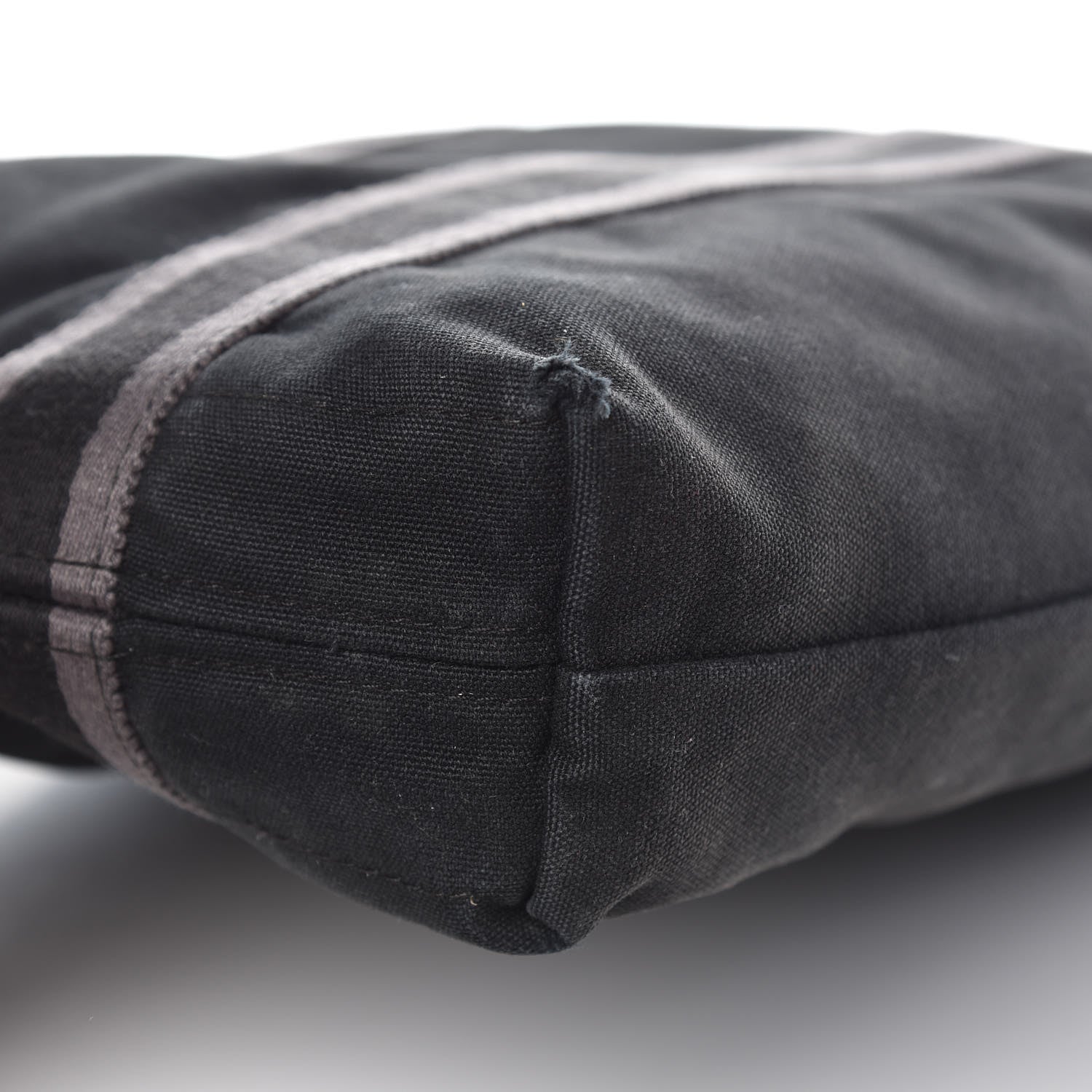 Hermes Canvas Fourre Tout Black 11 of 11