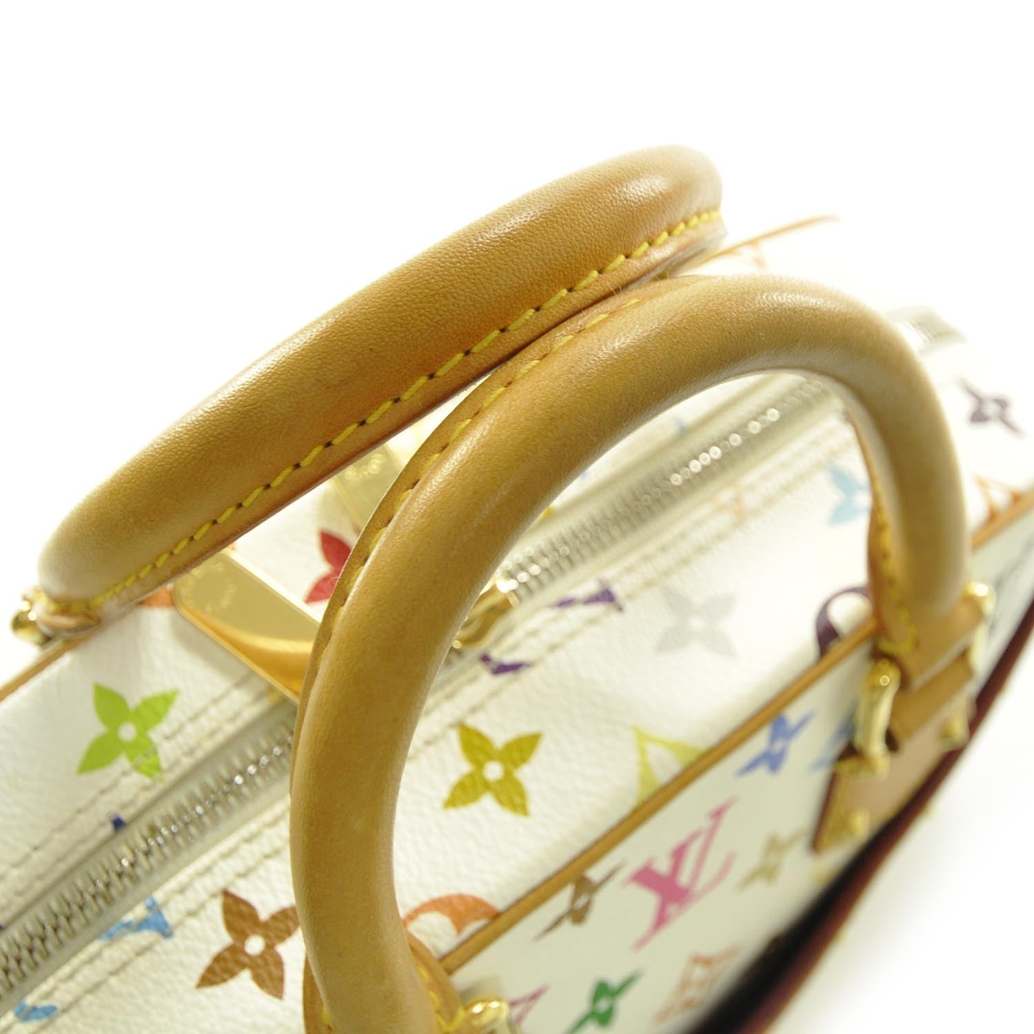 Louis Vuitton Monogram Multicolor Trouville White 6 of 9