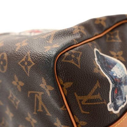 Louis Vuitton Monogram World Tour Speedy Bandouliere 30 14 of 15
