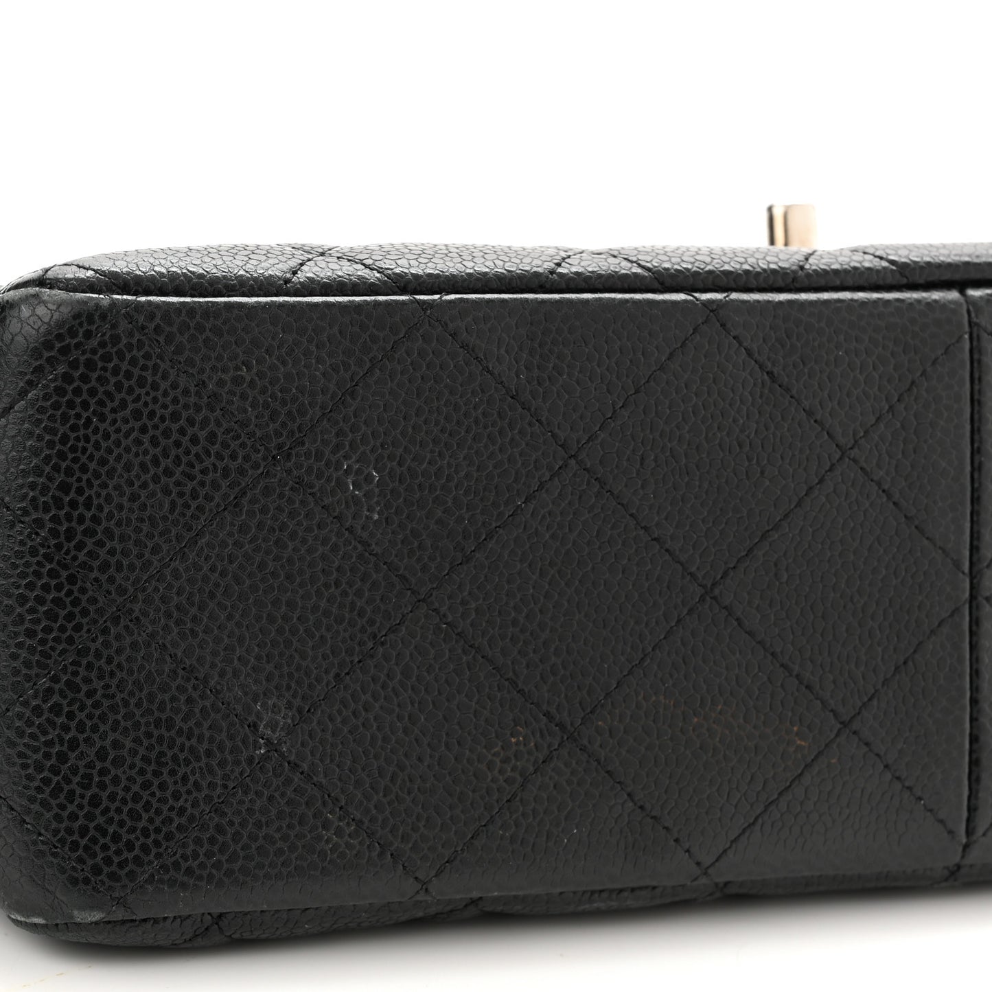 Caviar Quilted Jumbo Single Flap Black