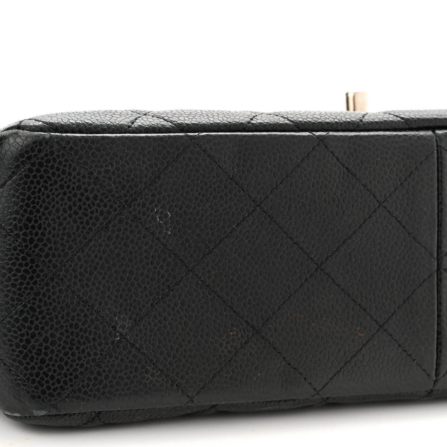 Chanel Caviar Quilted Jumbo Single Flap Black 11 of 13