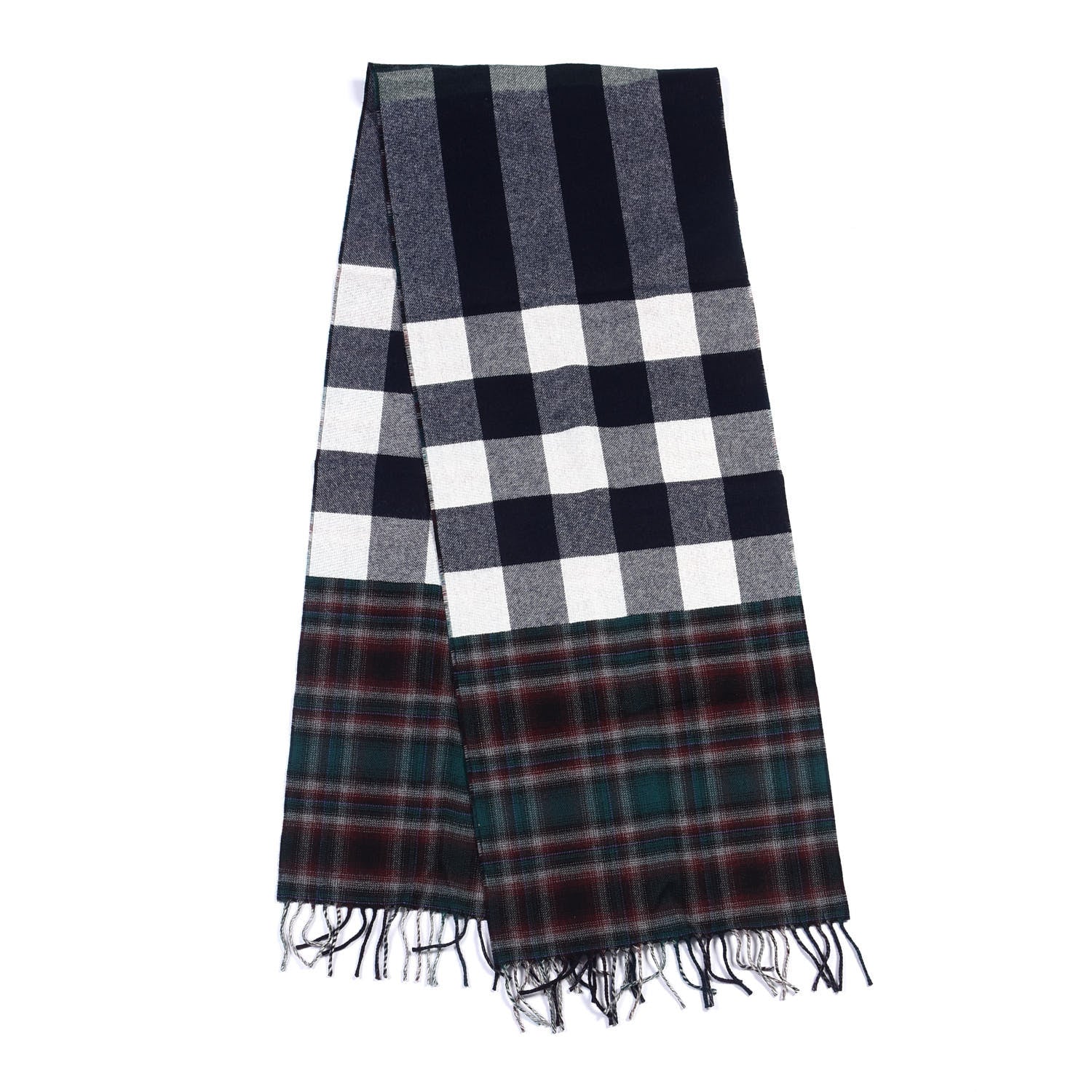 Burberry Wool Giant Exploded Check Scarf 1 of 3