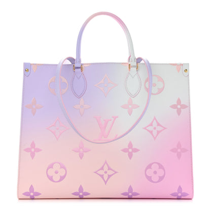 Louis Vuitton Monogram Giant Spring In The City Onthego GM Sunrise Pastel 1 of 9