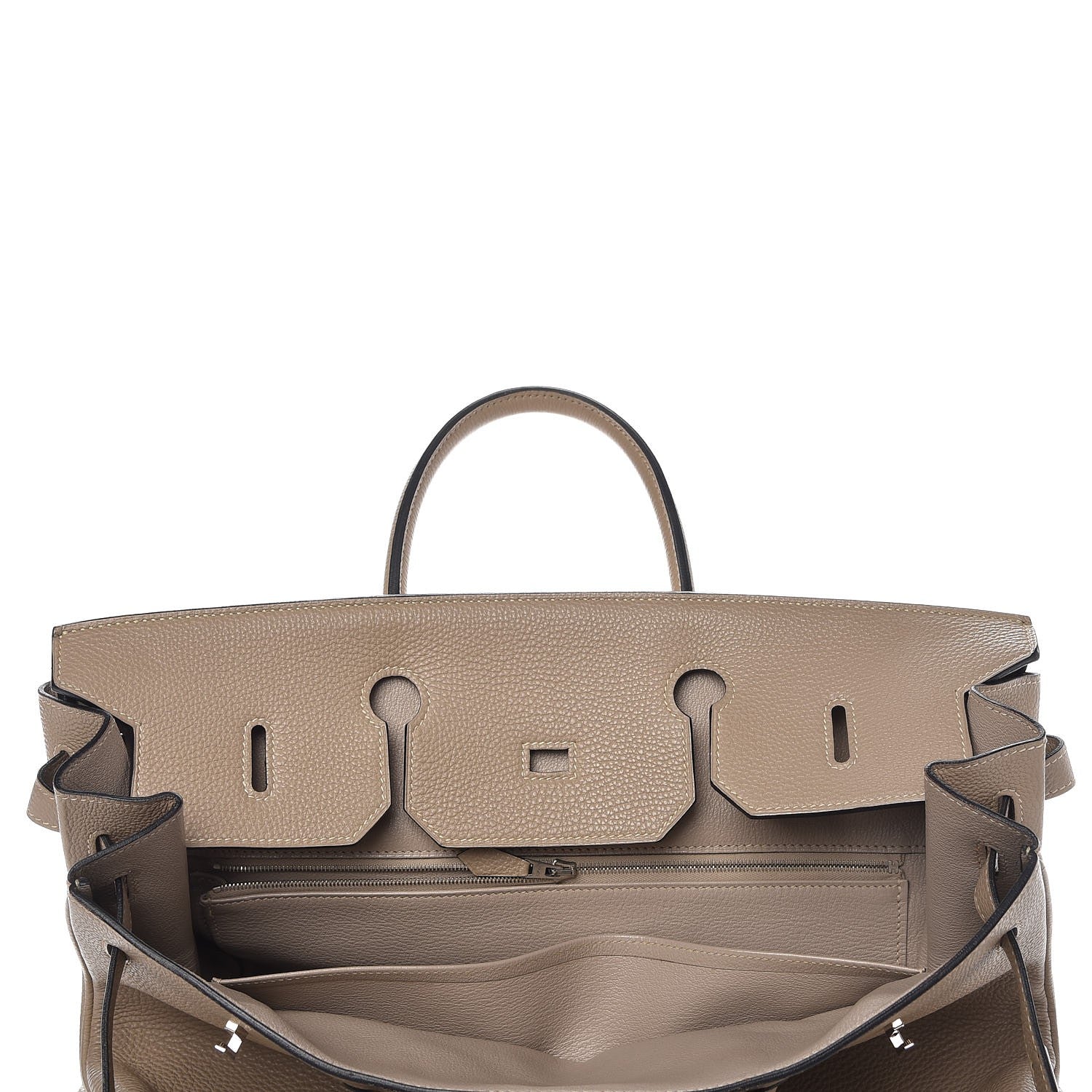 Hermes Taurillon Clemence Birkin 40 Gris Tourterelle 8 of 33