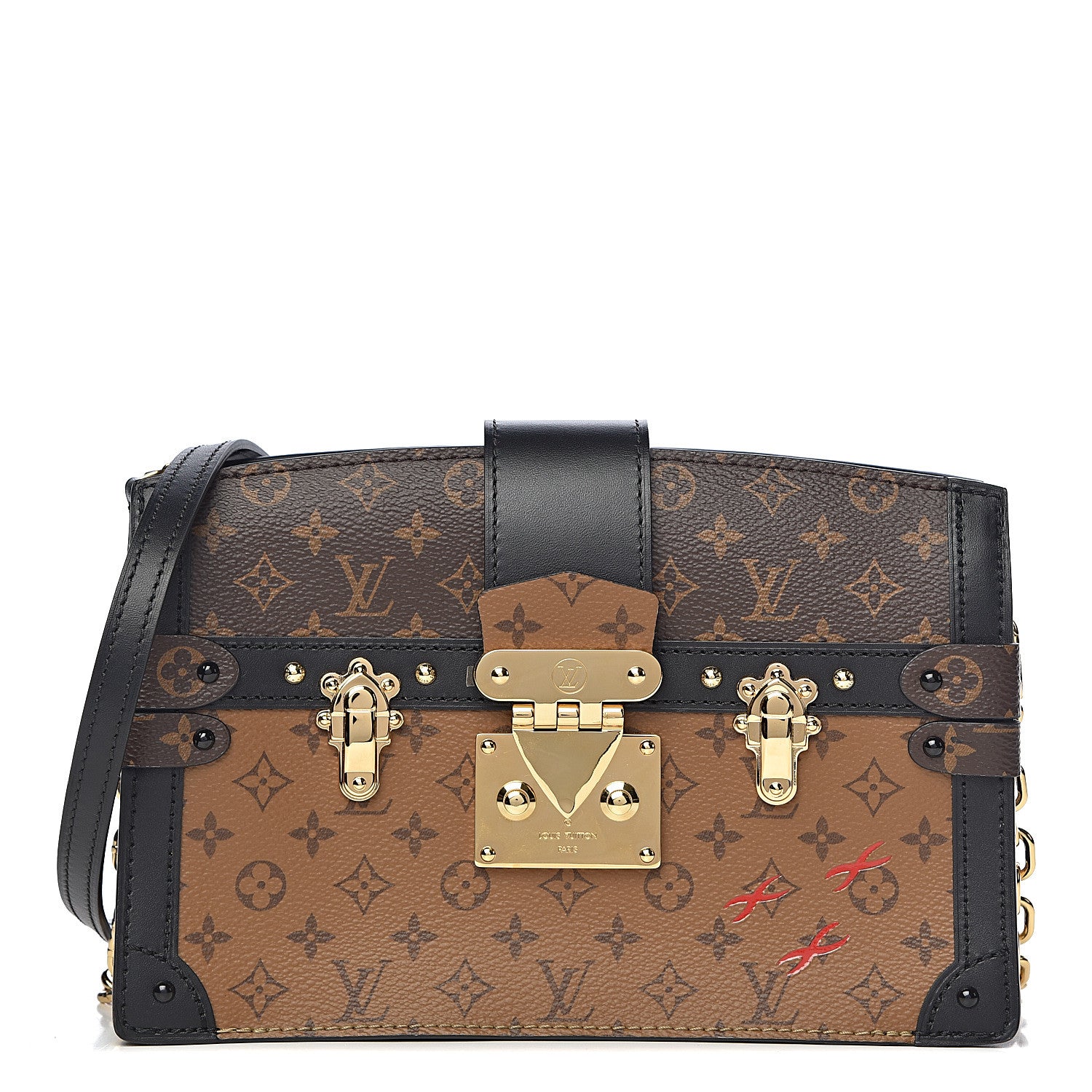 Louis Vuitton Reverse Monogram Trunk Clutch 1 of 9