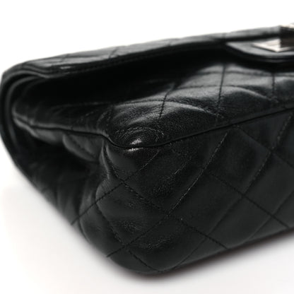 Chanel Aged Calfskin Quilted 2.55 Reissue 225 Flap Black 9 of 11