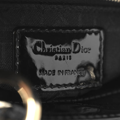 Christian Dior Patent Cannage Mini Lady Dior Black 6 of 10