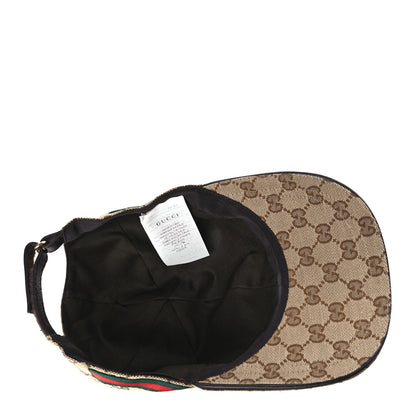 Gucci Monogram Web Baseball Hat S Beige Cocoa 8 of 8