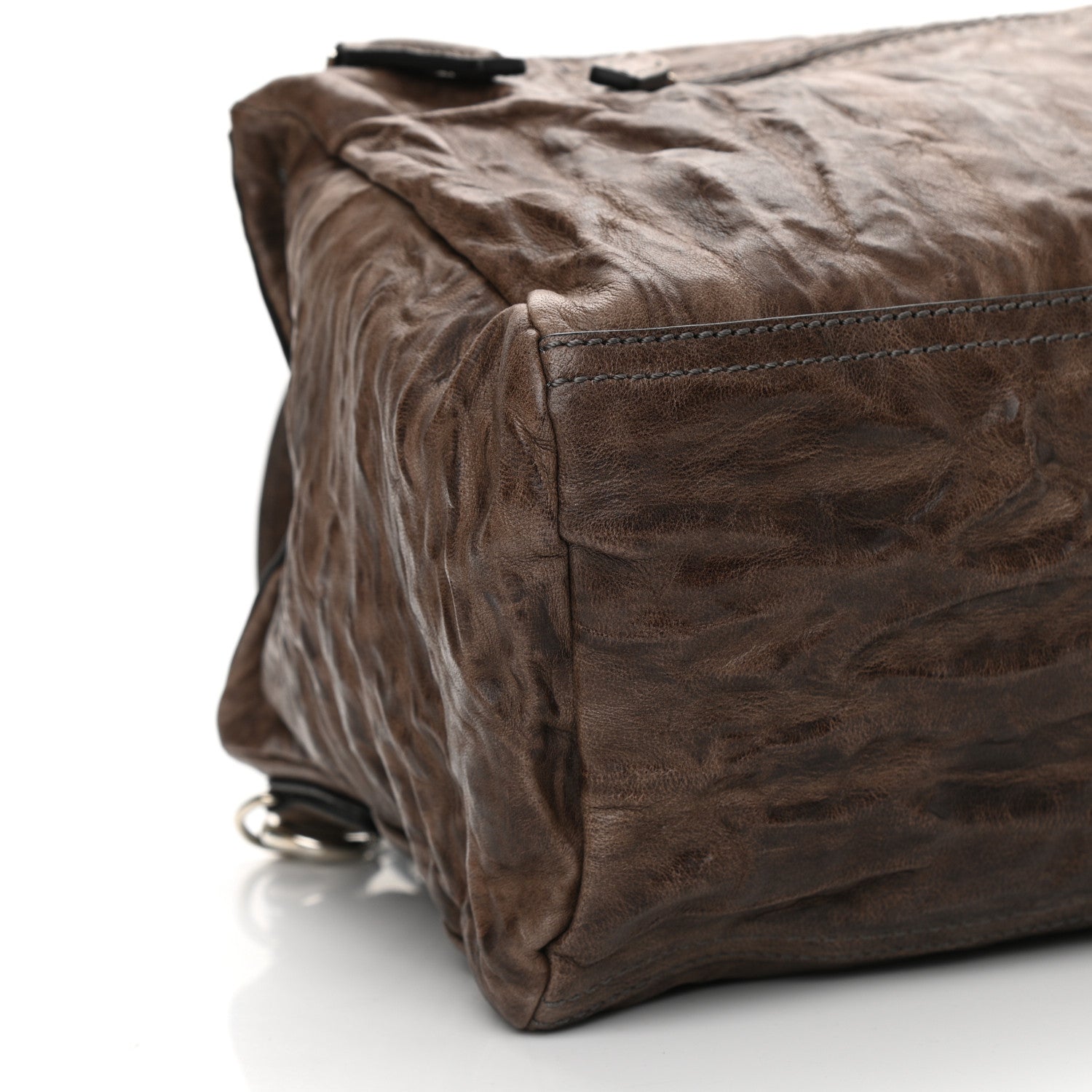 Givenchy Tumbled Sheepskin Medium Pandora Charcoal 7 of 7