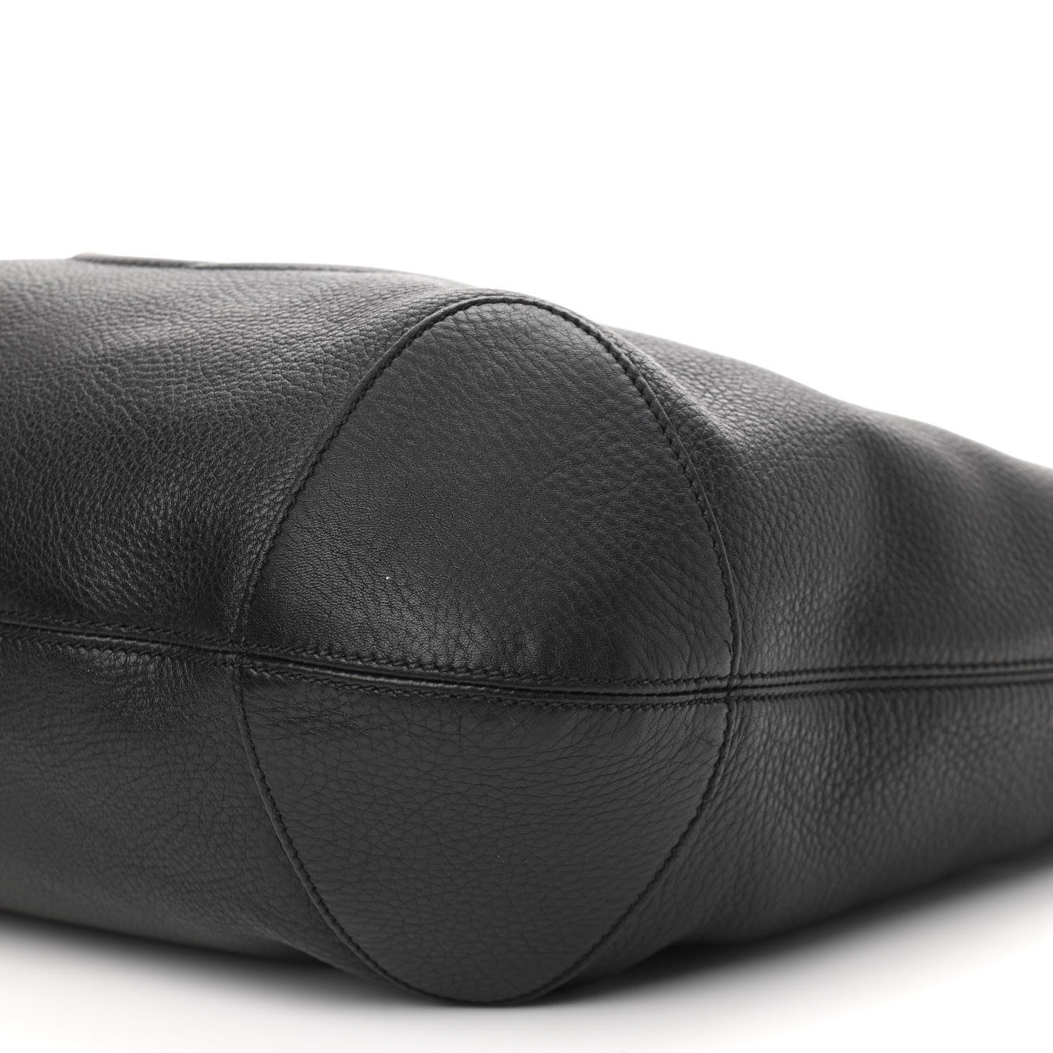 Gucci Pebbled Calfskin Medium Soho Chain Hobo Black 12 of 12