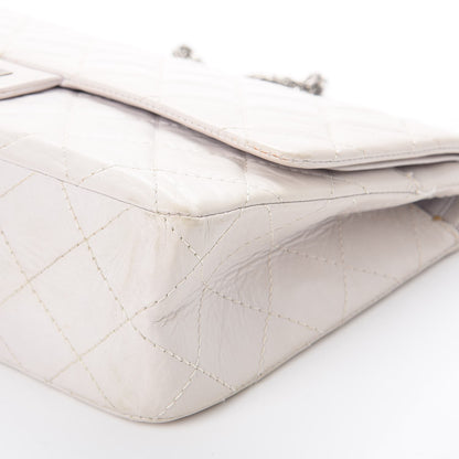 Chanel Aged Calfskin 50th Anniversary 2.55 Reissue 227 White 11 of 13