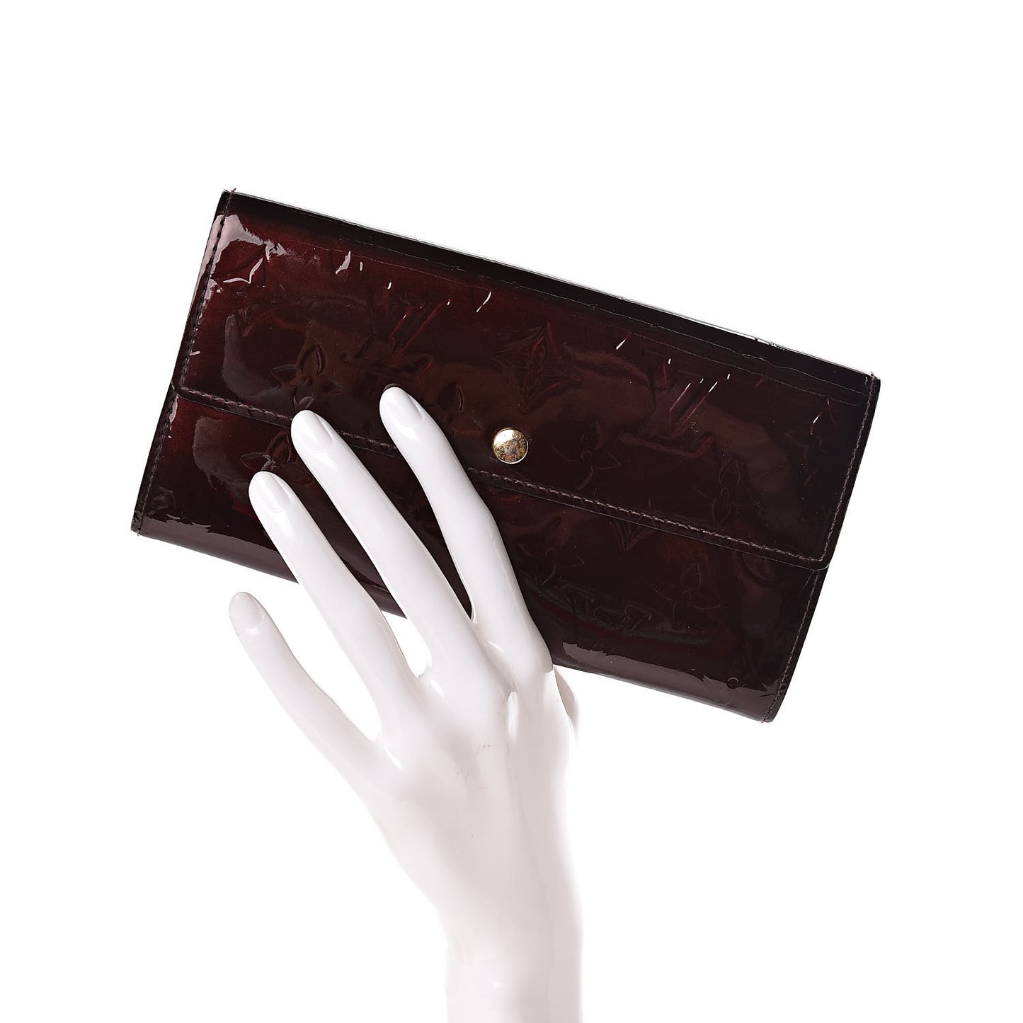 Vernis Sarah Wallet Amarante
