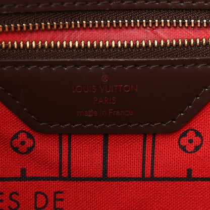 Louis Vuitton Damier Ebene Neverfull MM 6 of 12
