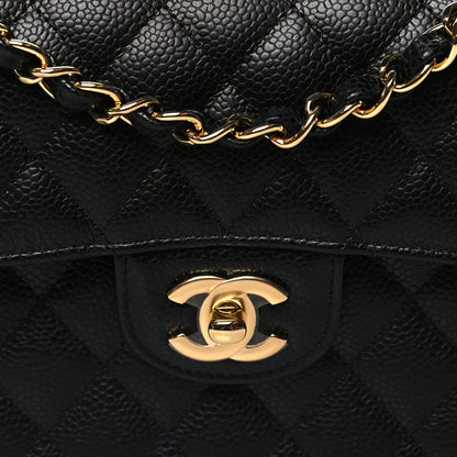 Chanel Caviar Quilted Small Double Flap Black 8 of 11