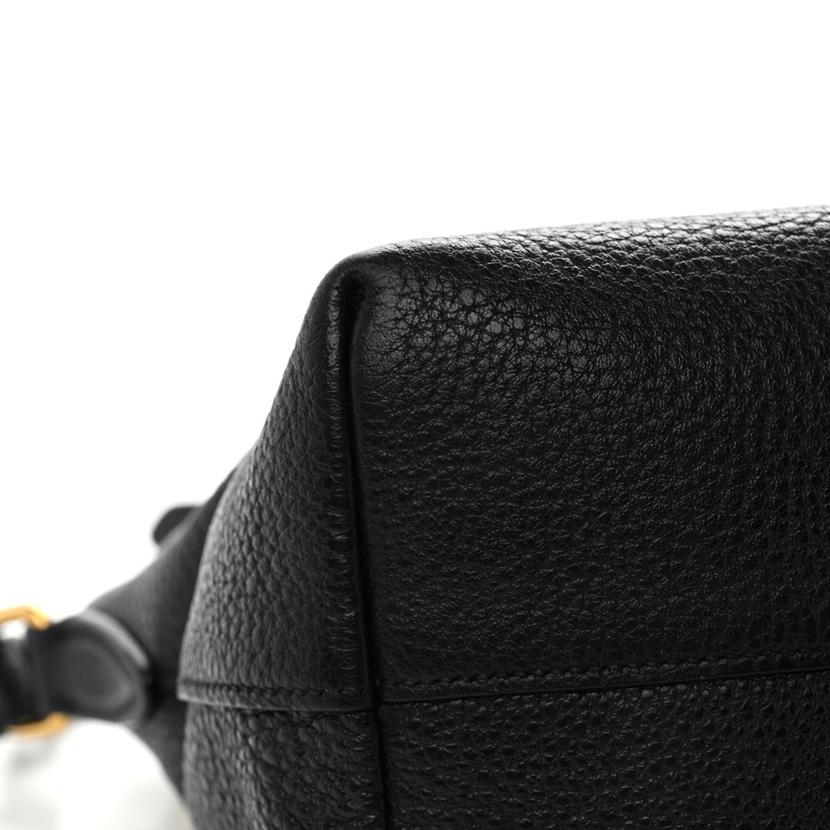 Prada Vitello Daino Small Tote Black 11 of 12