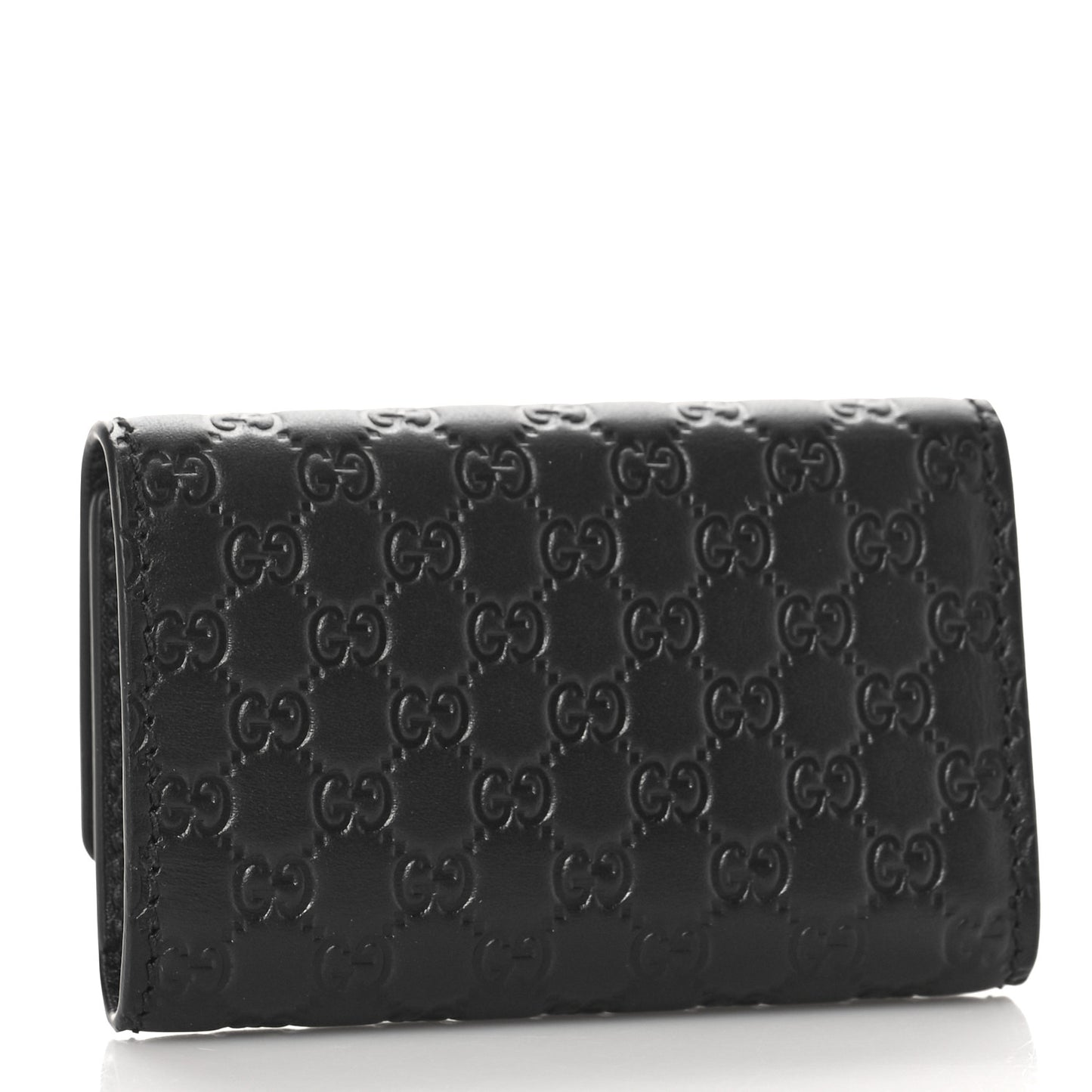 Microguccissima 6 Key Holder Case Black