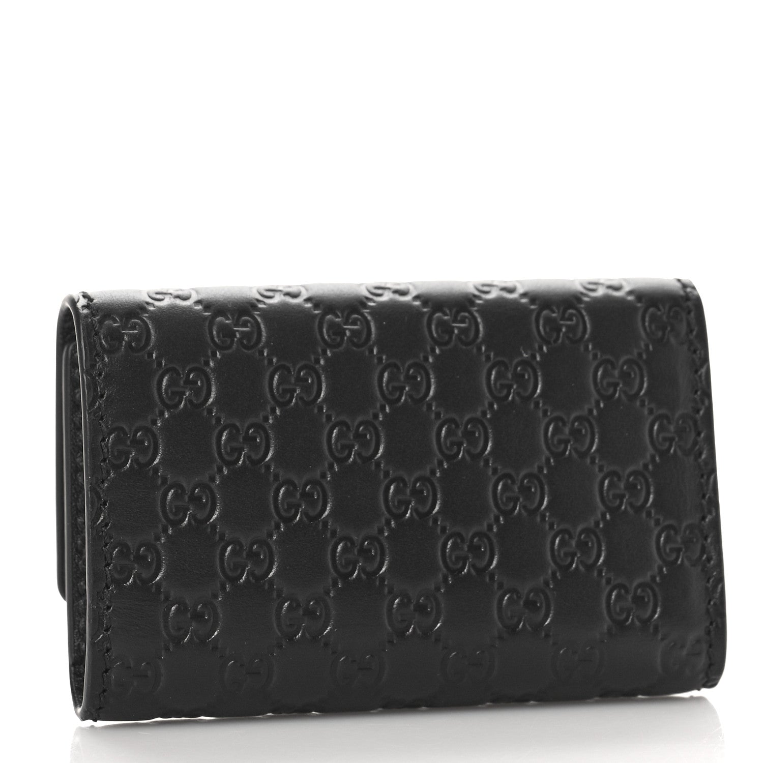 Gucci Microguccissima 6 Key Holder Case Black 3 of 9