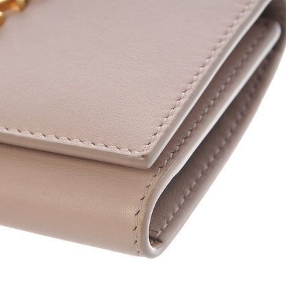 Saint Laurent Smooth Calfskin Monogram Key Case Nude 8 of 9