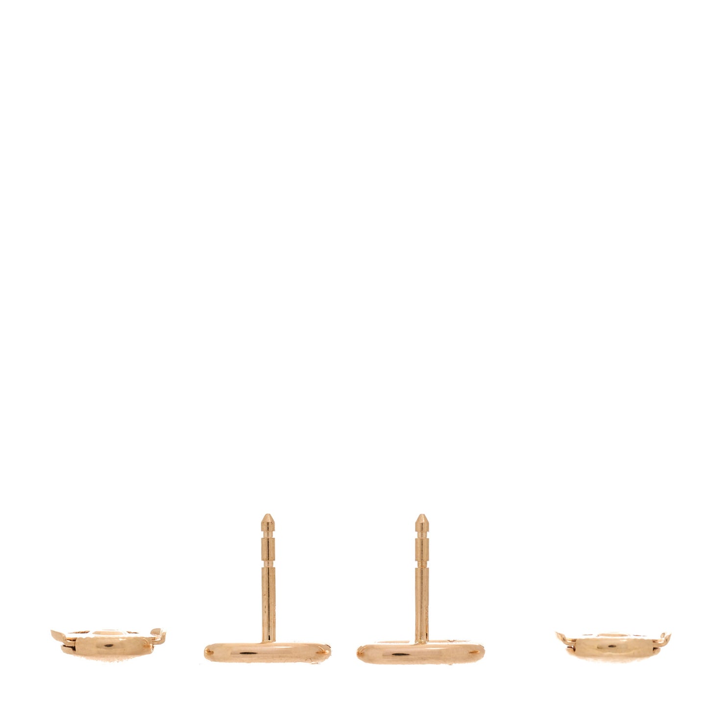 18K Rose Gold TPM Farandole Stud Earrings