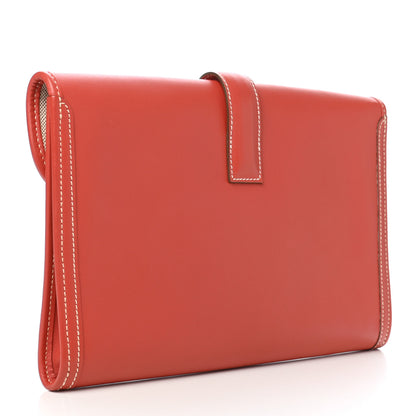 Hermes Swift Jige PM Clutch Sanguine 3 of 8