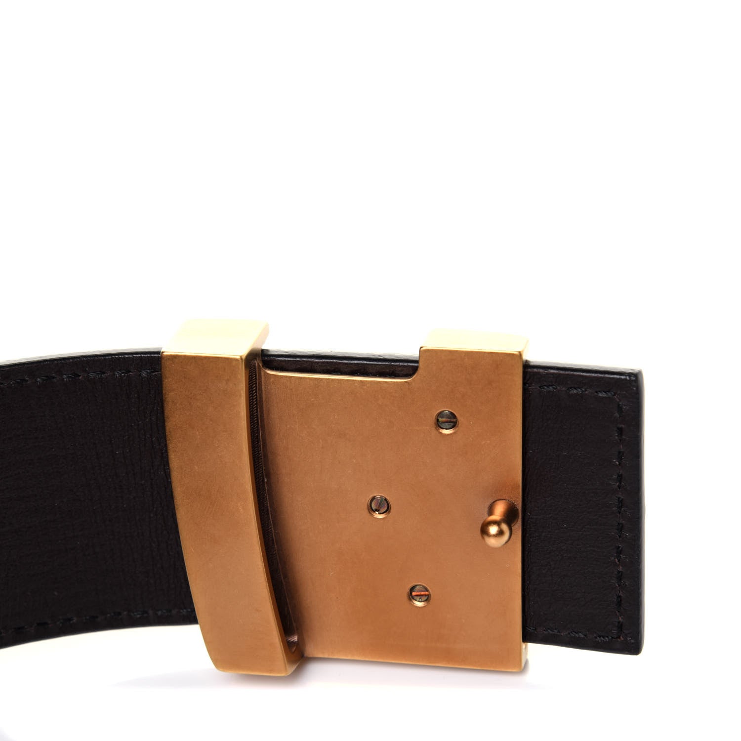 Louis Vuitton Utah LV Initiales 40mm Belt 90 36 Coffee 6 of 9
