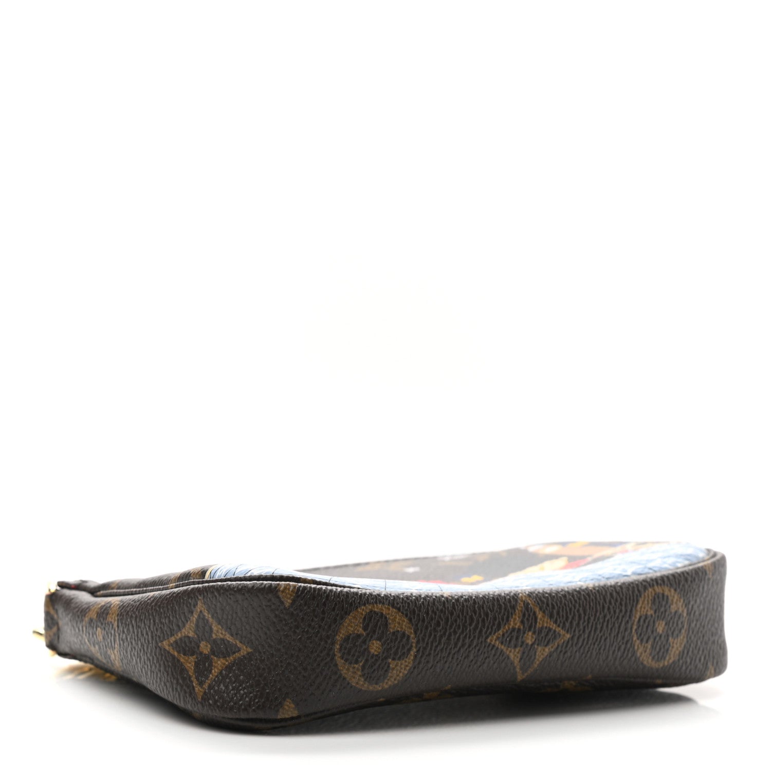 Louis Vuitton Monogram 2021 Christmas Animation London Mini Pochette Accessories Red 3 of 6
