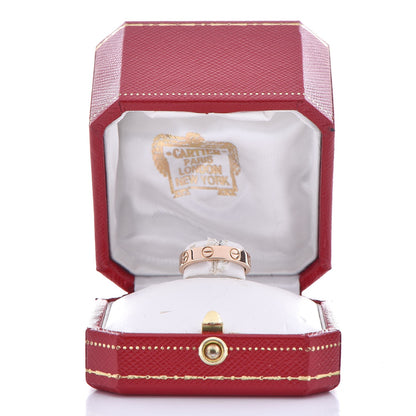 Cartier 18K Pink Gold 3.5mm LOVE Wedding Band Ring 47 4 4 of 4