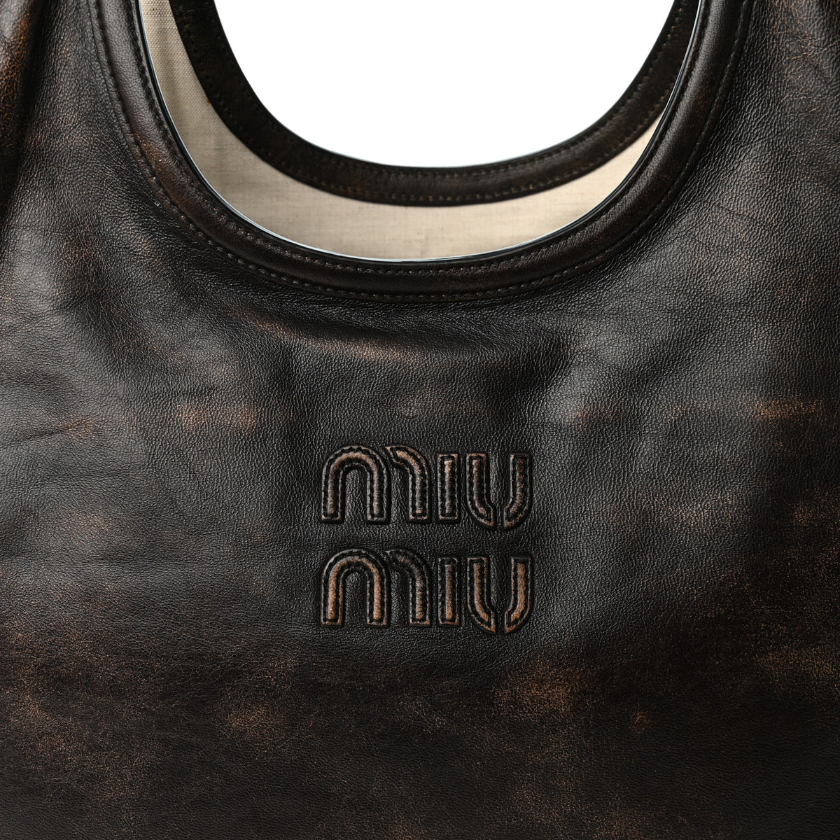 Nappa Large Ivy Tote Bag Coffee