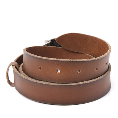 Gucci Calfskin Brass Feline Buckle Belt 95 38 Toscano 3 of 5