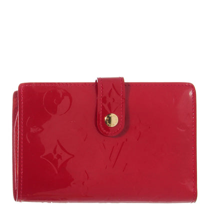 Louis Vuitton Vernis French Purse Wallet Pomme D'Amour 1 of 8