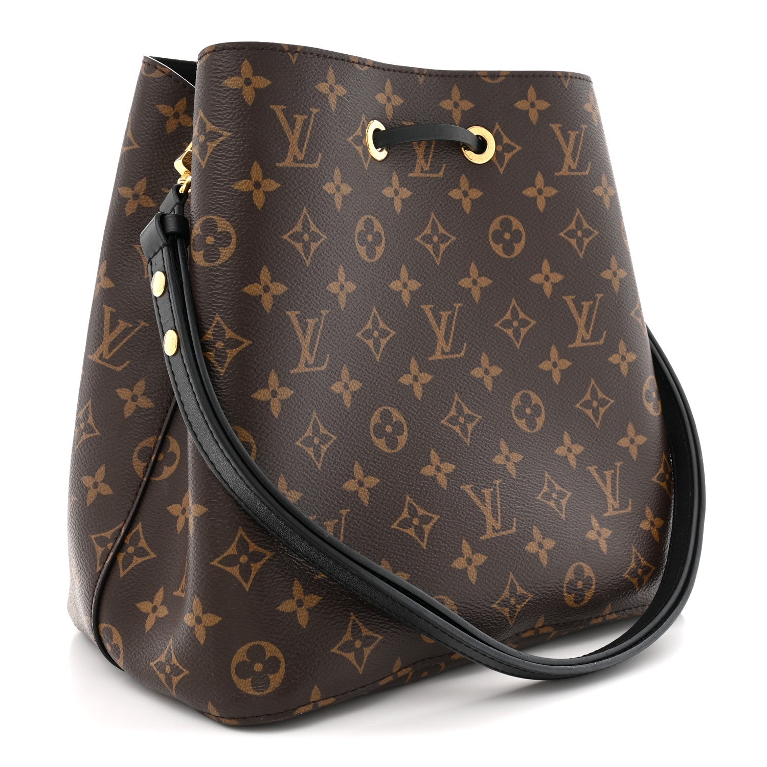 Louis Vuitton Monogram Neonoe MM Black 3 of 10